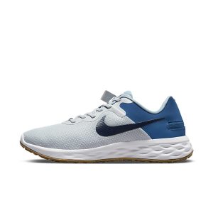 Nike Revolution 6 FlyEase Next Nature Straßenlaufschuh für einfaches An- und Ausziehen – Grau Grau (DC8992-002)