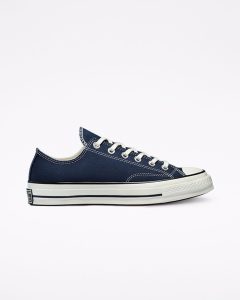 Converse Navy Chuck 70 Low Sneakers (164950C)