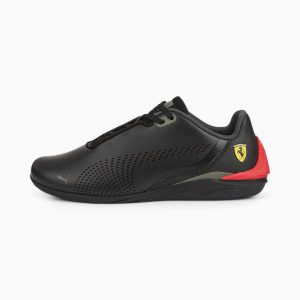 Puma Scuderia Ferrari Drift Cat Decima Motorsportschuhe Jugend Schwarz (307269-01)