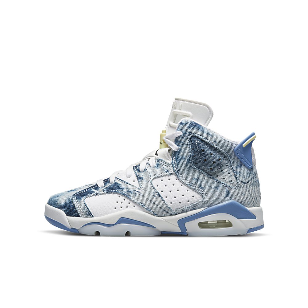 Air Jordan  6 (GS) Wash Denim (DM9045-100)