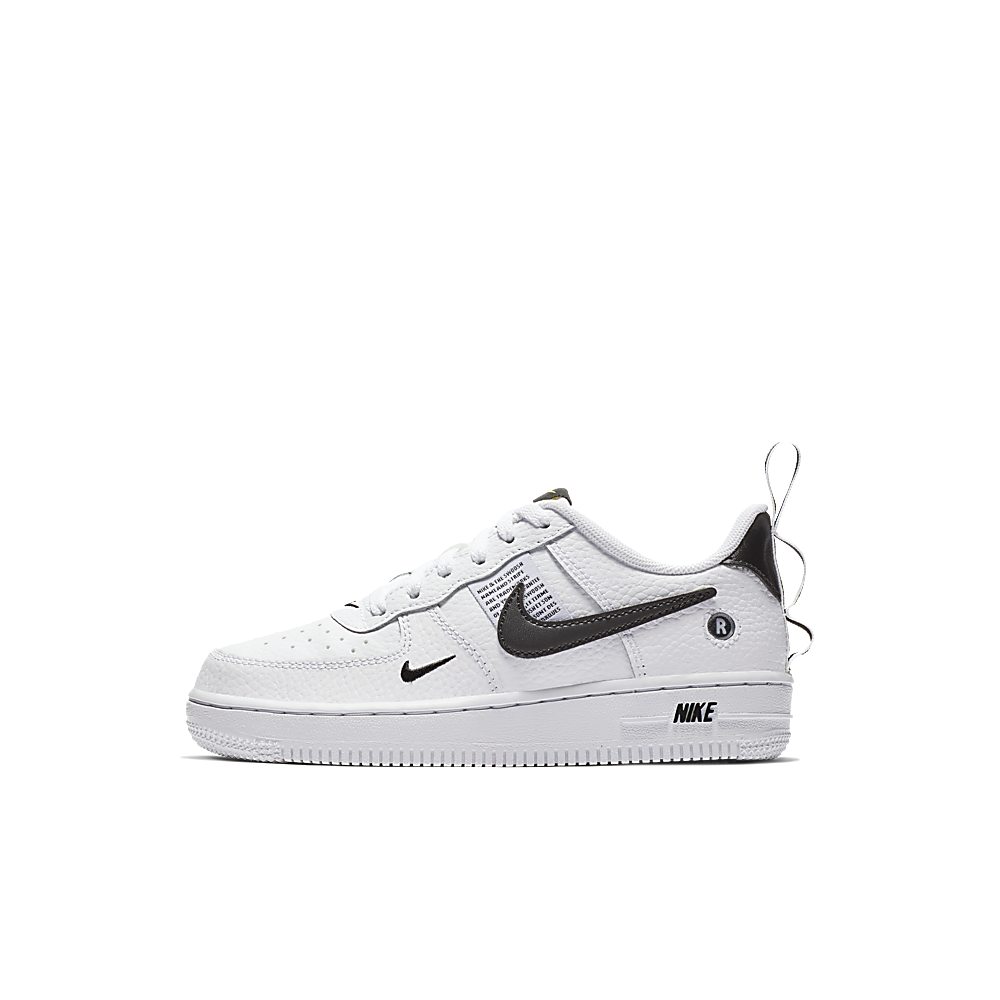Nike Air Force 1 Low Utility White Black (PS)