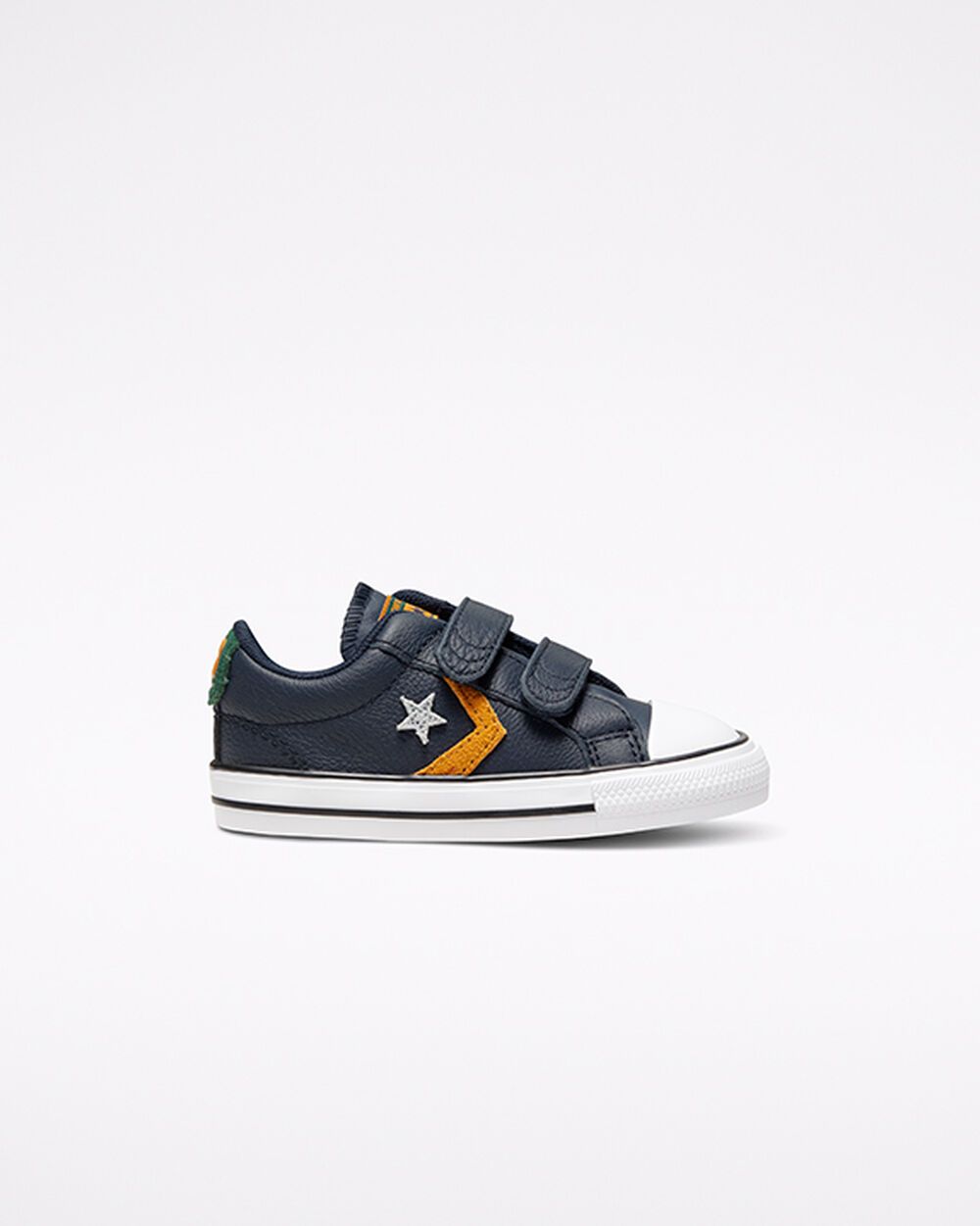Converse Toddler Leather Twist Easy-On Star Player Low Top Blue, Green Blue/ Green (768429C)