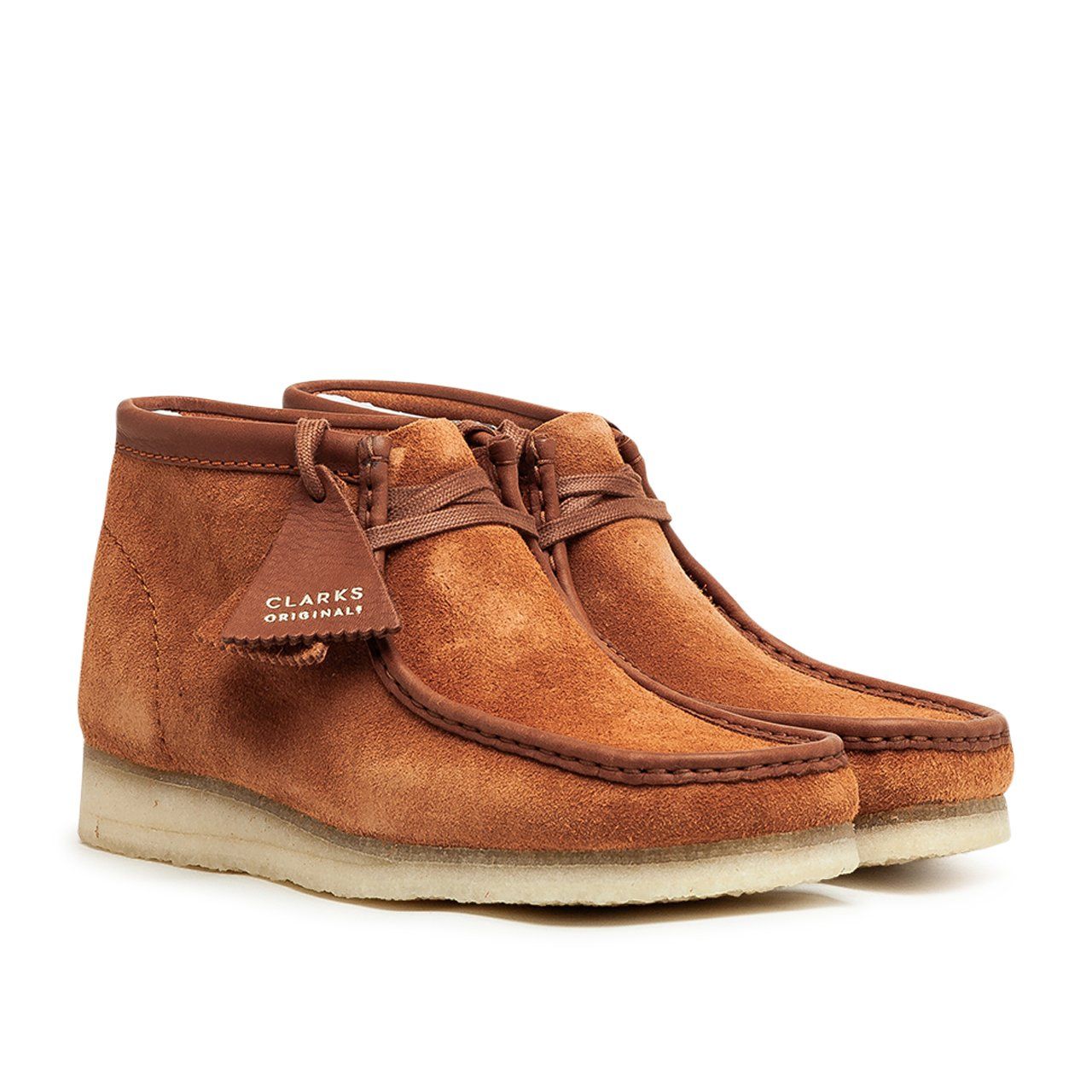 Clarks Originals Wallabee Boot Tan Hairy Suede (26154818)