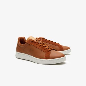 Lacoste Herren-Sneakers Lacoste CARNABY PRO Braun (44SMA0087-BT9)