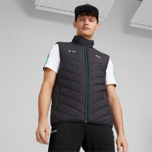 Puma Mercedes-AMG Petronas Motorsport Formel 1 One MT7 Weste für Herren Schwarz (534900-01)