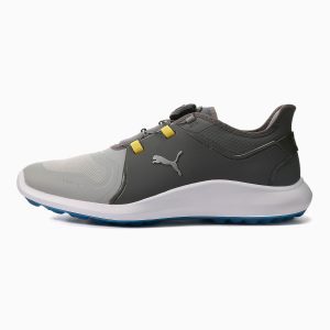Puma IGNITE FASTEN8 DISC Golfschuh für Herren Grau/Silber (194541-06)