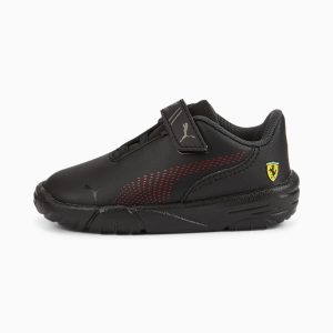 Puma Scuderia Ferrari Drift Cat Decima Motorsportschuhe Babys Schwarz/Rot (307271-01)