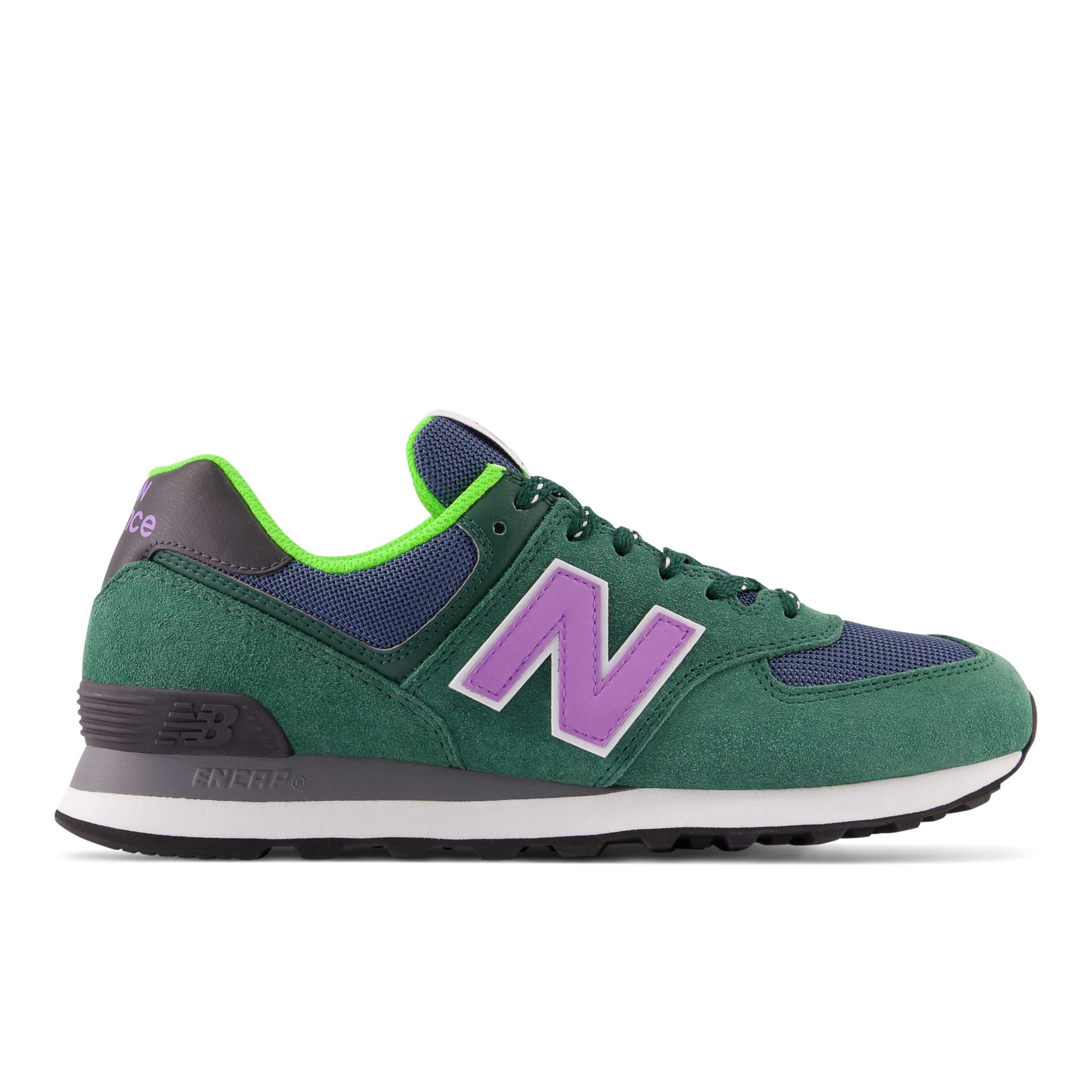 New Balance 574 Grün/Violett (U574WH2)