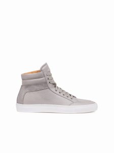 Koio Women’s High Top Luna Grey Leather Suede Primo Grey (PRLU)
