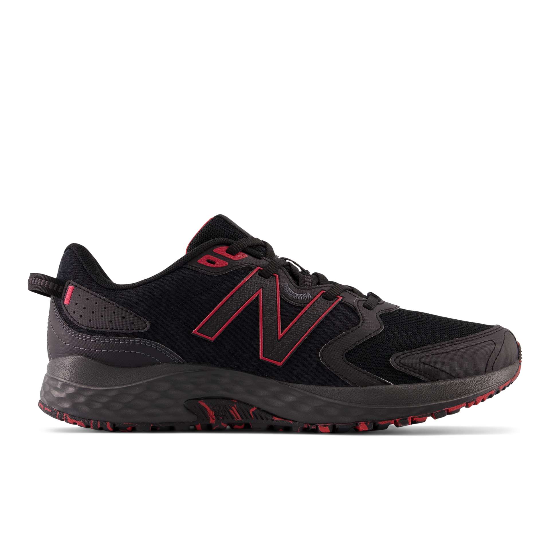 New Balance 410v7 Schwarz/Rot/Grau (MT410TP7)