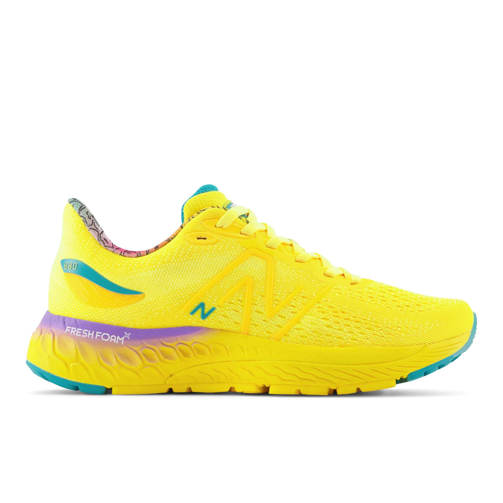 New Balance Fresh Foam X 880 V12 Gelb/Grün (W880O12)
