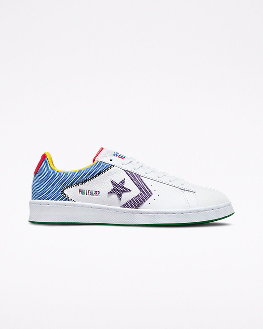 Converse Pro Leather NBA 75th Anniversary Weiß/Game Royal/Court Purple (172889C)