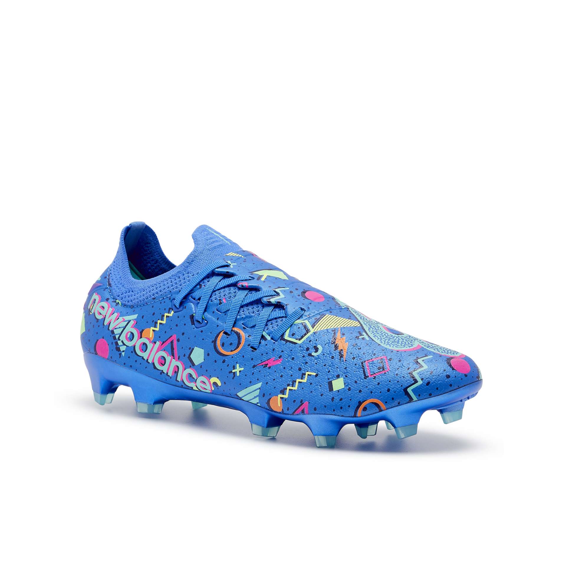 New Balance Raheem Sterling Furon v7 Pro FG Route to Success Blau/Grün (SF1F606)