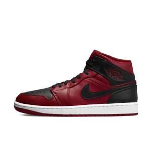 Air Jordan 1 Mid Reverse Bred (554724-660)