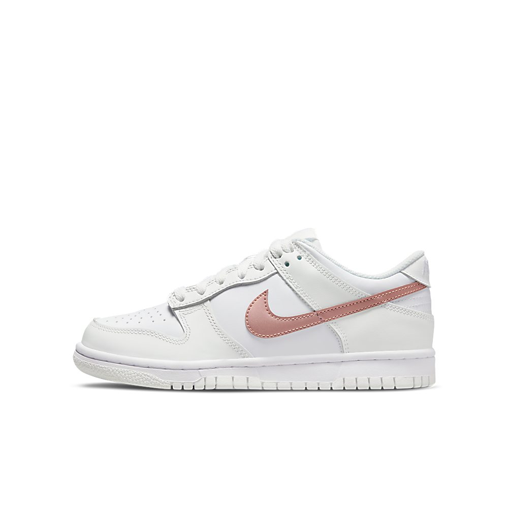 Nike  Dunk Low White Pink (GS) (DH9765-100)
