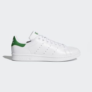adidas Stan Smith Schuh Footwear White / Core White / Green (M20324)