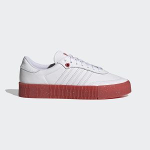 adidas SAMBAROSE Schuh Cloud White / Scarlet / Core Black (FZ1831)