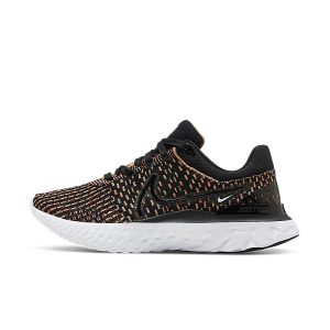 Nike React Infinity Run Flyknit 3 Straßenlaufschuh für Schwarz (DD3024-002)