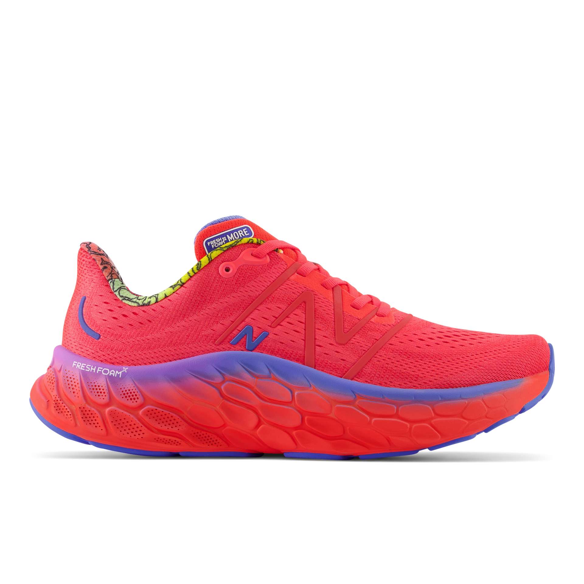 New Balance Fresh Foam X More v4 Rot/Blau (MMORLR4)