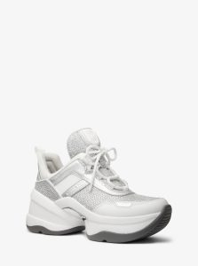 Michael Kors Sneaker Olympia  Silberton (43F2OLFS1D)