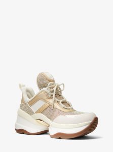 Michael Kors Sneaker Olympia  Blassgoldton (43F2OLFS2D)