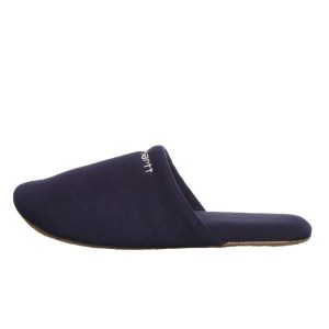 Carhartt WIP Script Embroidery Slippers Enzian / White (I029924.0ZJ.XX)