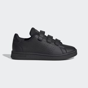 adidas Advantage Schuh Core Black / Core Black / Grey Six (EF0222)