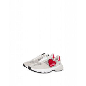 Moschino Sneaker Sporty Running Mit Herz-patch (POLJA15545G1FIQ110A)