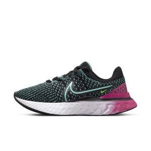 Nike React Infinity Run Flyknit 3 Straßenlaufschuh für Schwarz (DD3024-003)