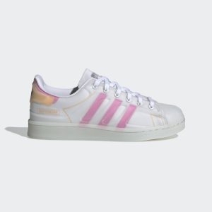 adidas Superstar Futureshell Schuh Cloud White / Screaming Pink / Crew Yellow (FY7357)