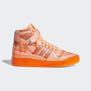 adidas Jeremy Scott Forum Dipped Schuh Orange / White / Signal Orange (Q46124)