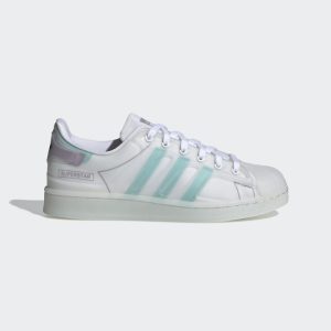 adidas Superstar Futureshell Schuh Cloud White / Acid Mint / Rich Mauve (FY7356)