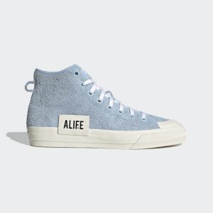 adidas Nizza Hi Alife Schuh Clear Sky / Clear Sky / Off White (GW5325)
