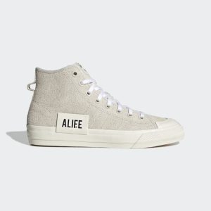 adidas Nizza Hi Alife Schuh Cream White / Cream White / Off White (GX8140)