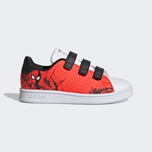 adidas x Marvel Spider-Man Advantage Schuh Vivid Red / Core Black / Cloud White (GZ0651)
