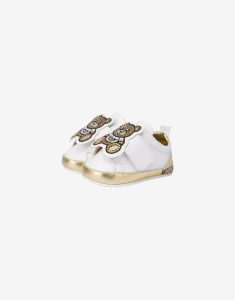 Moschino Sneaker Aus Leder Crystal Teddy (MNT71673MK062)