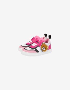 Moschino Sneaker Mit Klettverschluss Teddy Patch (MNT71693MK333)