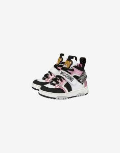 Moschino Hohe Sneaker Aus Kalbsleder Mit Logo-tape (MNT71717MK341)