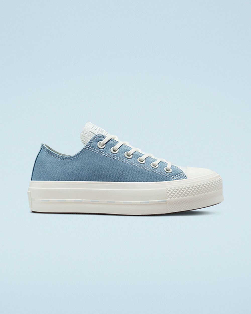 Converse Chuck Taylor All Star Lift Platform Crafted Canvas Indigo Oxide/Light Silver (572710C)