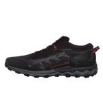 Mizuno Wave Daichi 7 GTX Black / Iron Gate / Mecca Orange (J1GJ225638)