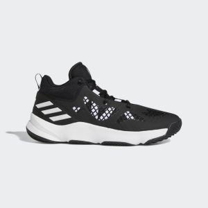 adidas Pro N3XT 2021 Basketballschuh Core Black / Cloud White / Silver Metallic (G58892)