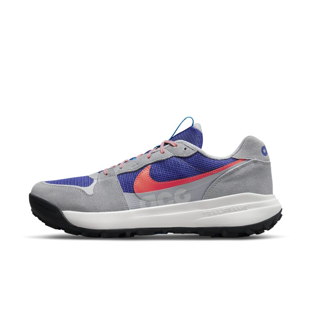Nike  ACG Lowcate Wolf Grey Bright Crimson (DM8019-001)