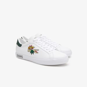 Lacoste Herren-Sneakers Lacoste POWERCOURT Weiss (44SMA0123-1R5)