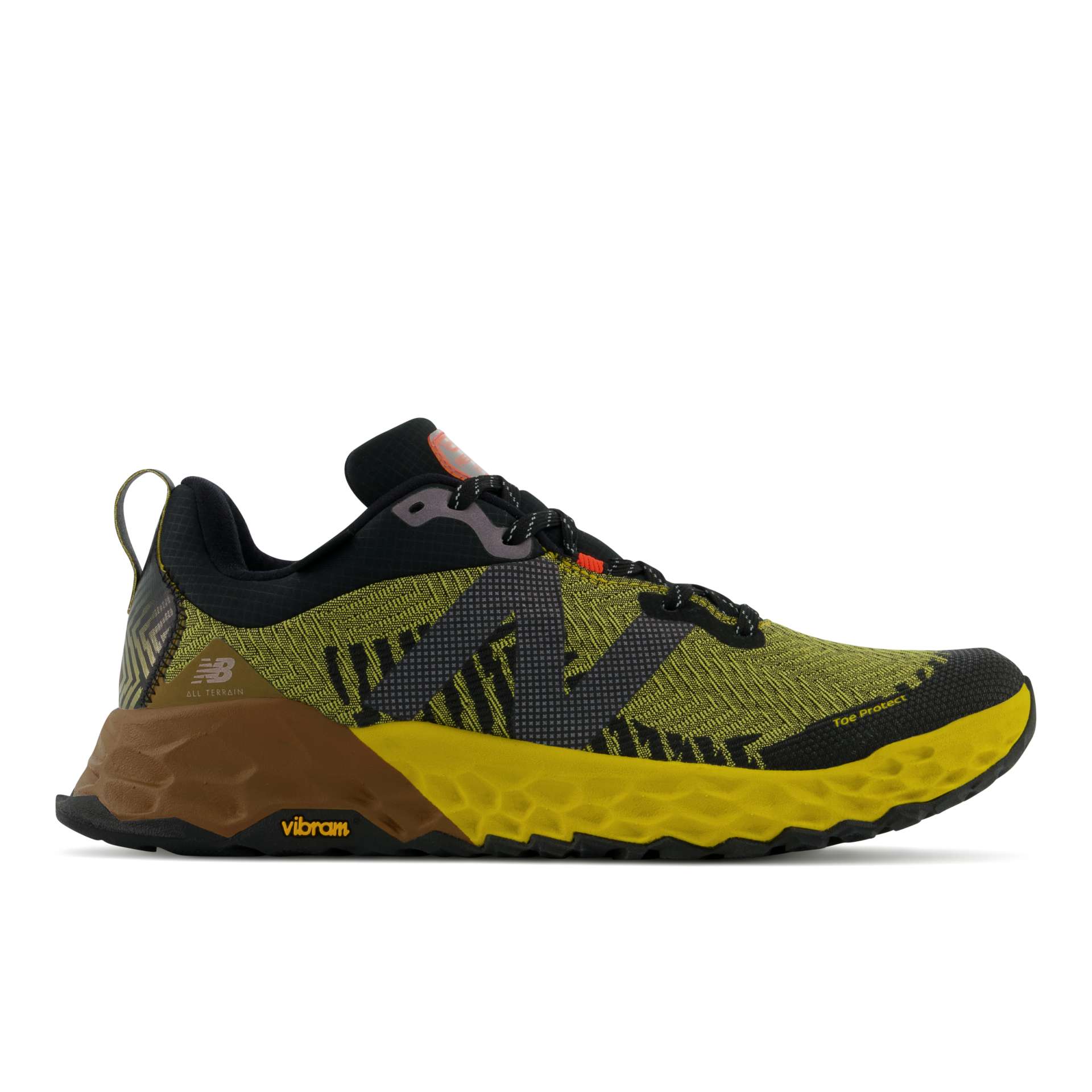 New Balance Fresh Foam Hierro v6 GTX Gelb/Braun/Orange/Schwarz (MTHIERH6)