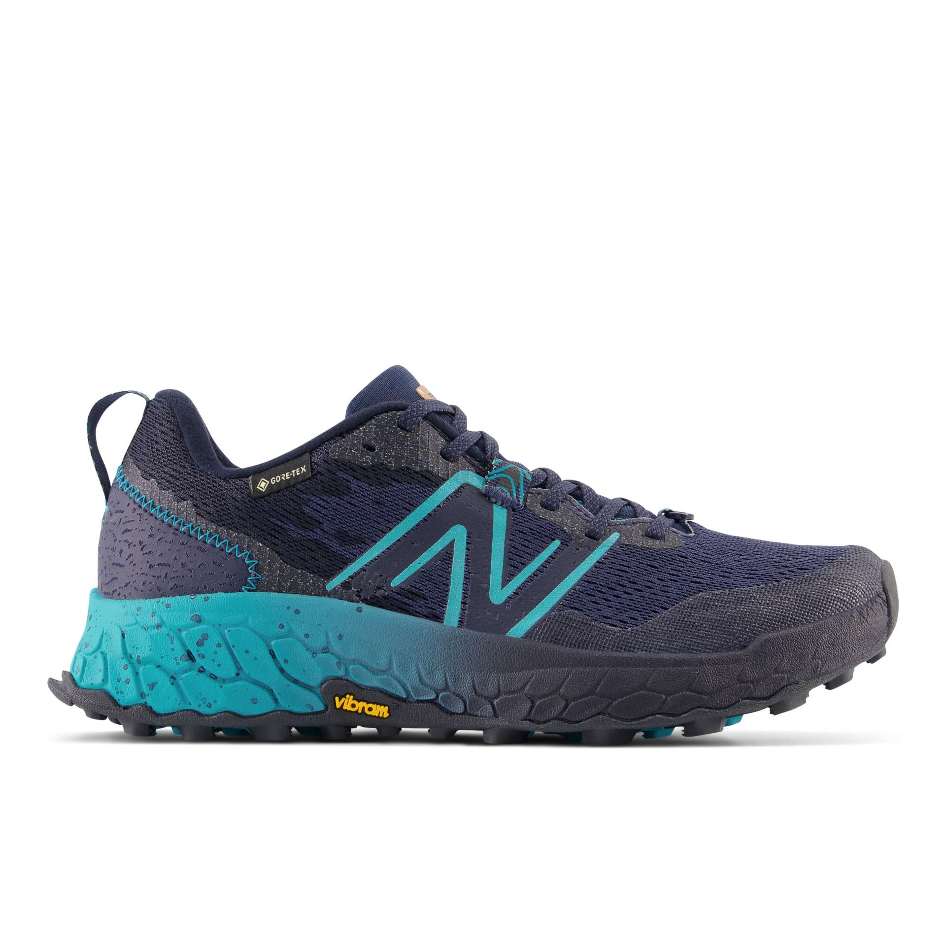 New Balance Fresh Foam X Hierro v7 GTX Blau/Grün/Gelb (WTHIERD7)