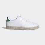 adidas Advantage Eco Schuh Cloud White / Cloud White / Green (FY9679)
