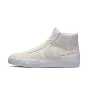 Nike SB Zoom Blazer Mid Premium Skateboardschuh – Weiß Weiß (FB3262-100)