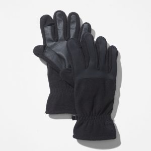 Timberland Commuter Fleecehandschuhe Mit Zeigefinger- Und Daumenabdeckung Schwarz (A2P2C001)