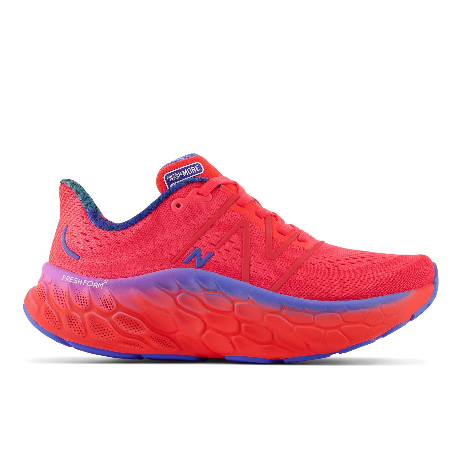 New Balance Fresh Foam X More v4 Rot/Blau (WMORCA4)