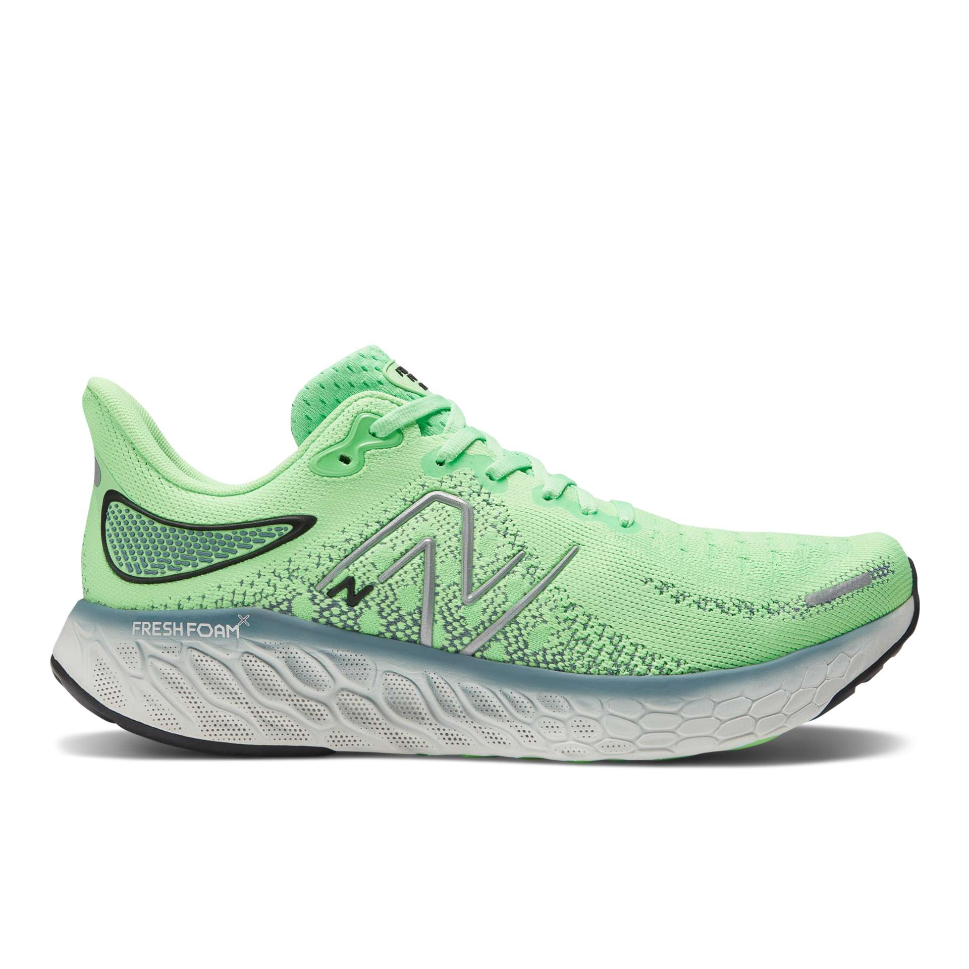 New Balance Fresh Foam X 1080v12 Grün/Grau/Schwarz (M1080C12)